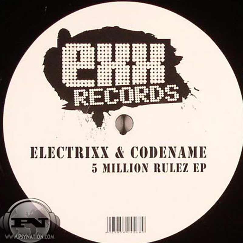 Electrixx & Codename - 5 Million Rulez EP