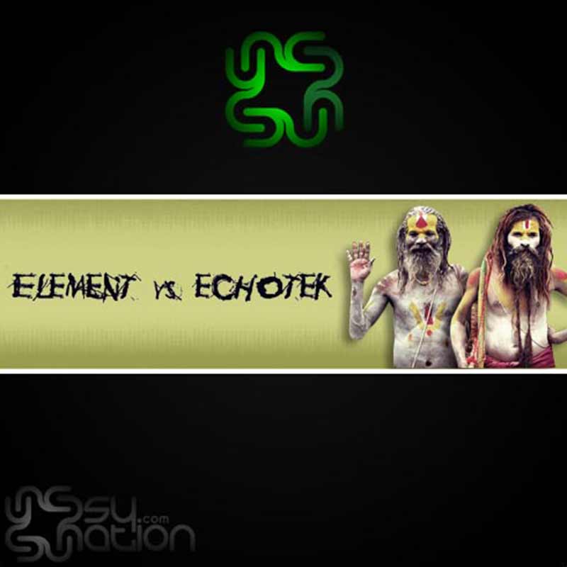 Element Vs. Echotek - We Come In Peace Vol. 2 (Set)