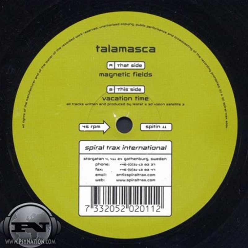 Talamasca - Magnetic Fields & Vacation Time EP